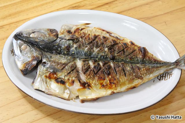 食べ慣れたサバの焼き魚も産地の済州島ではひと味違う