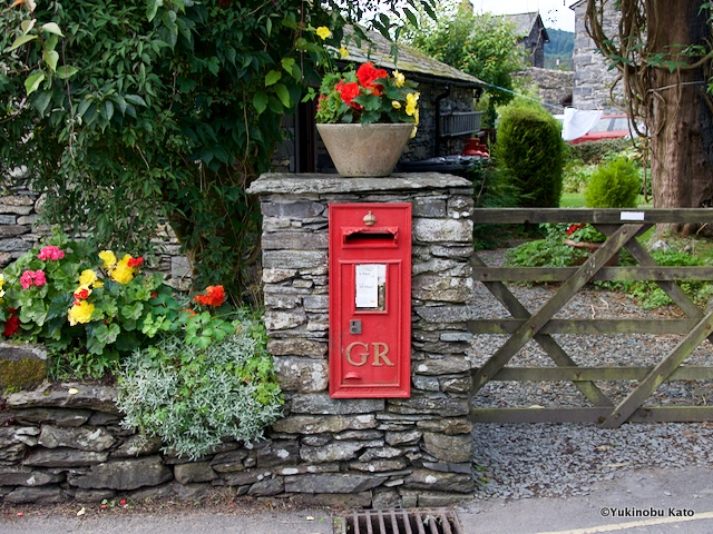 村内の郵便ポスト