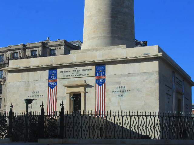 マウント・ヴァーノン・プレースのワシントン記念塔