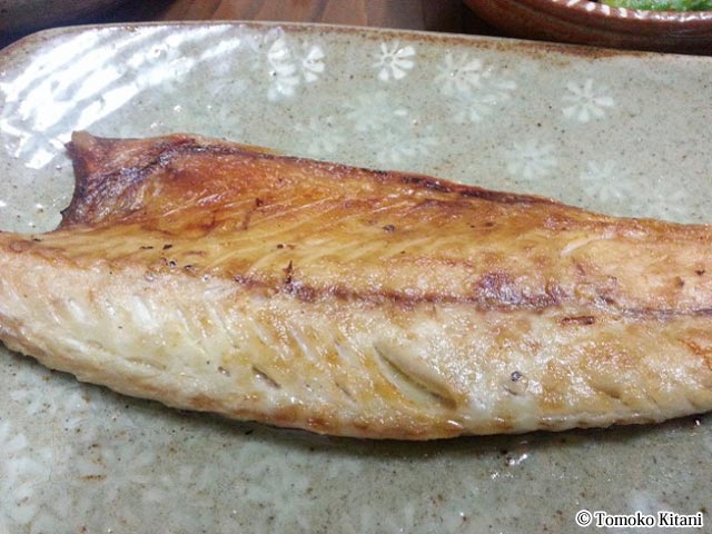 焼き魚はサバ