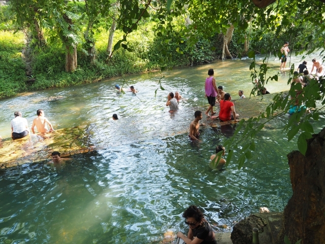カンチャナブリの温泉といえばココ「ヒンダート温泉」