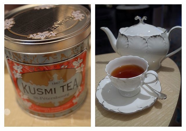 フランスの紅茶と日本製のティーセット
