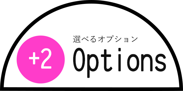 選べるオプション＋2